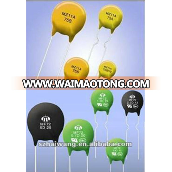 Over-Current Controlled Self-Recovery Fuse Resettable Fuse