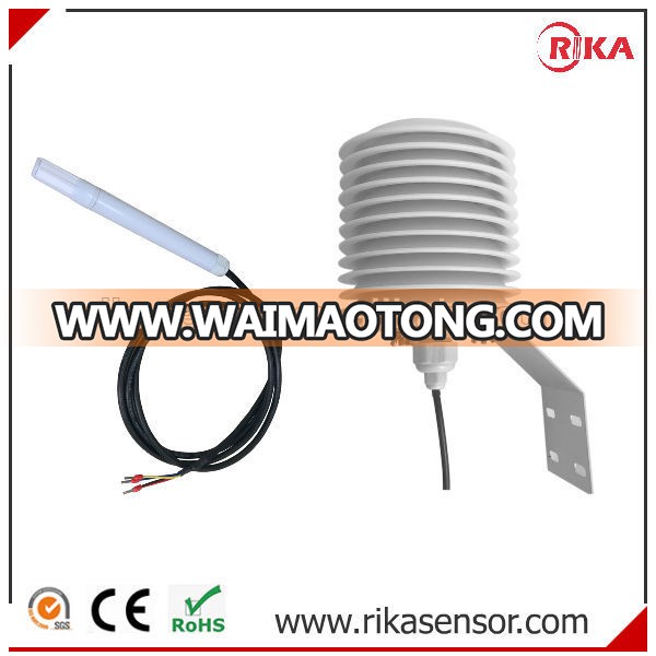 Rika RK330-01 4-20ma Humidity Temperature Sensor Low Price with Solar Radiation Shield